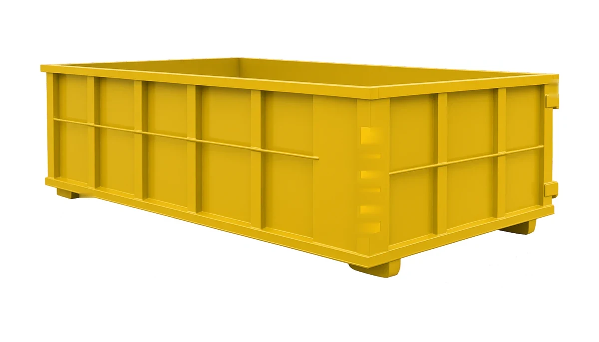 10-yard · up to 1 ton roll-off dumpster