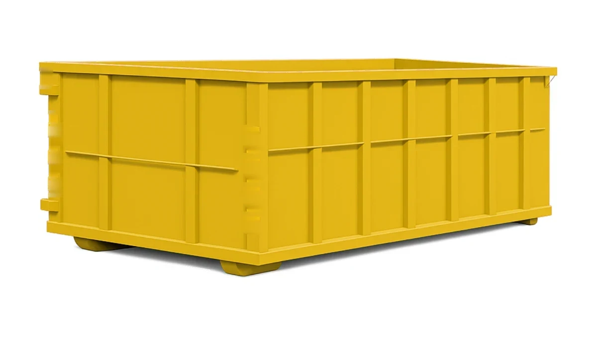 20-yard · up to 2 tons roll-off dumpster